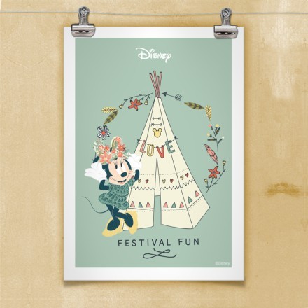 Love Festival fun, Minnie Mouse!