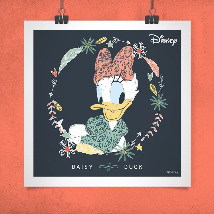Πόστερ Daisy Duck in flowers!