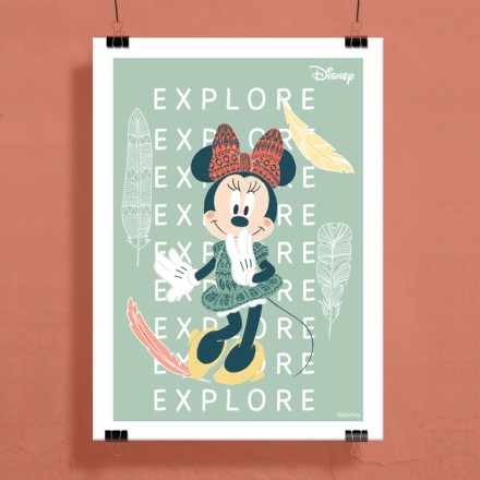 EXPLORE, Minnie Mouse! Πόστερ