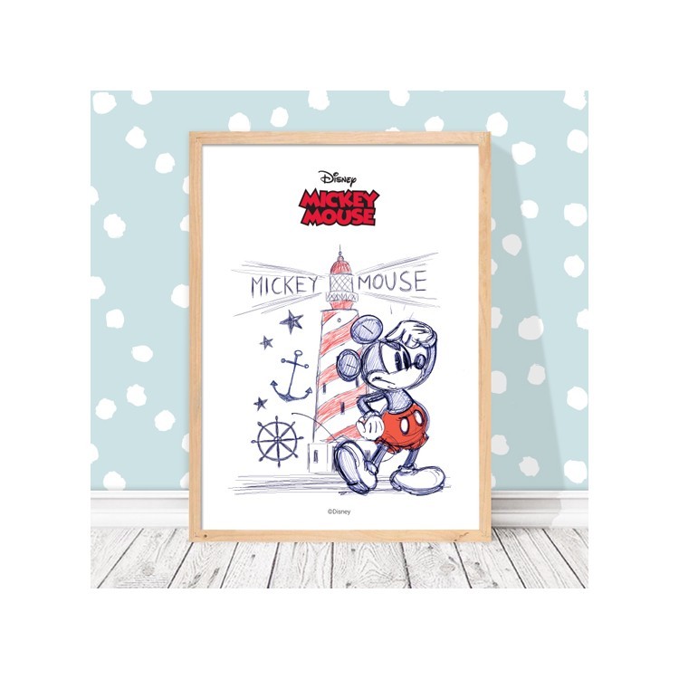 Πόστερ Ο Mickey κοντά στον φάρο!