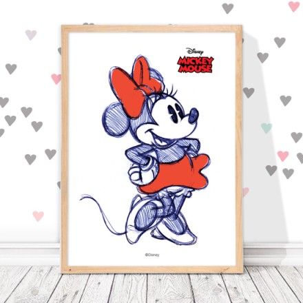 Η κομψή Minnie Mouse