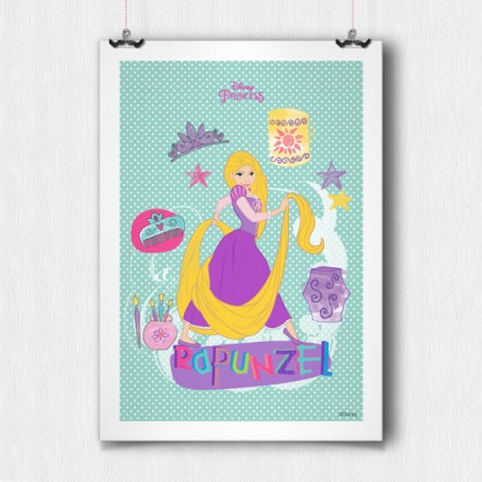 Rapunzel, Princess Πόστερ