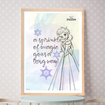A sprinkle of magic  goes a long way, Frozen