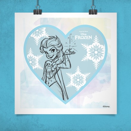 Η Έλσα, Frozen!!! Πόστερ