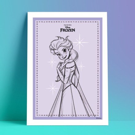 Η γλυκιά  Έλσα, Frozen! Πόστερ