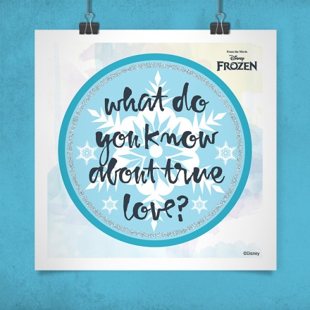 What do you know? Frozen! Πόστερ