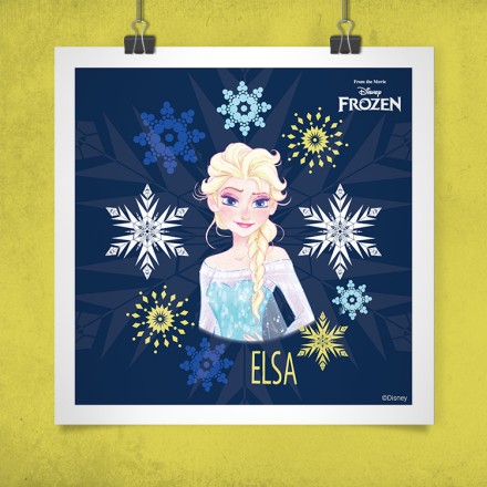 Η Έλσα, Frozen! Πόστερ