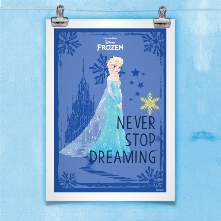 Όμορφη Έλσα, Frozen!! Πόστερ