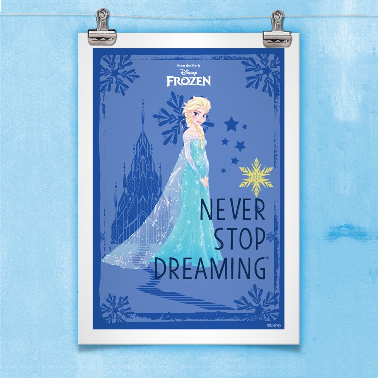 Πόστερ Όμορφη Έλσα, Frozen!!