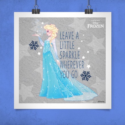 Leave a little sparkle wherever you go! Πόστερ