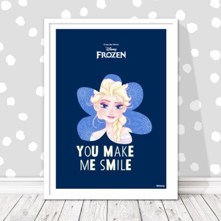 You make me smile, Elsa