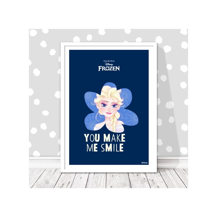 Πόστερ You make me smile, Elsa