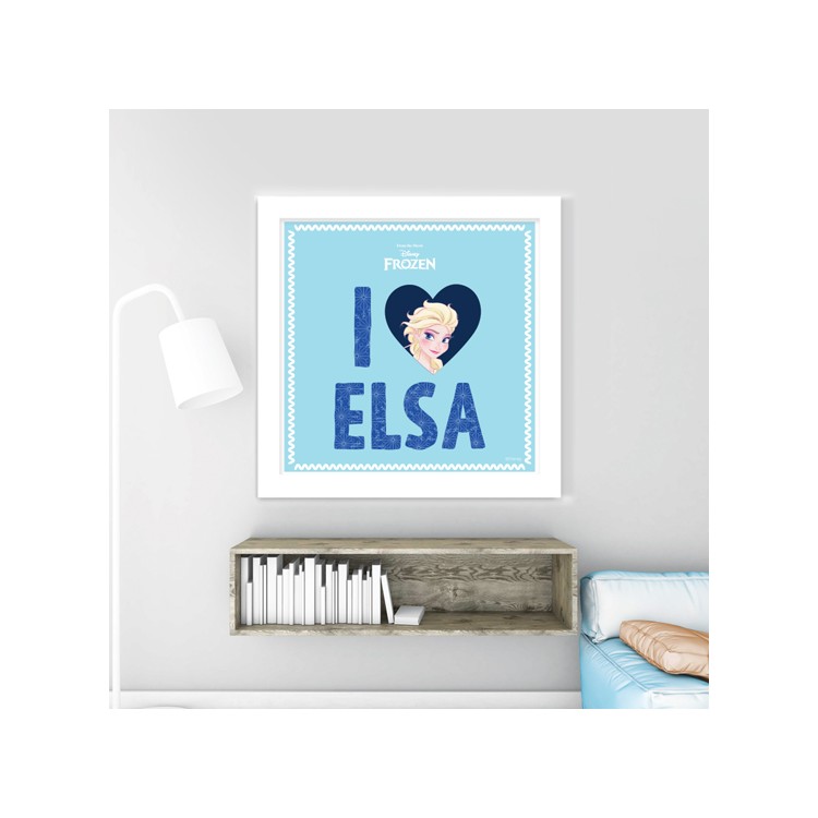 Πόστερ I love Elsa