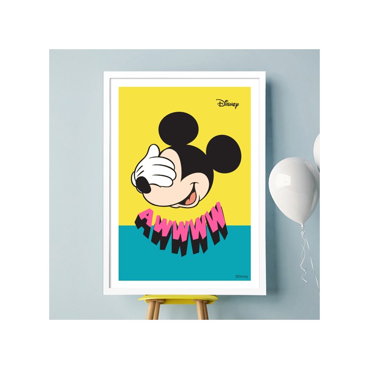 Πόστερ Ο Mickey κλείνει τα μάτια του!