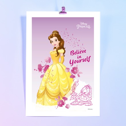 Belle believe in yourself Πόστερ