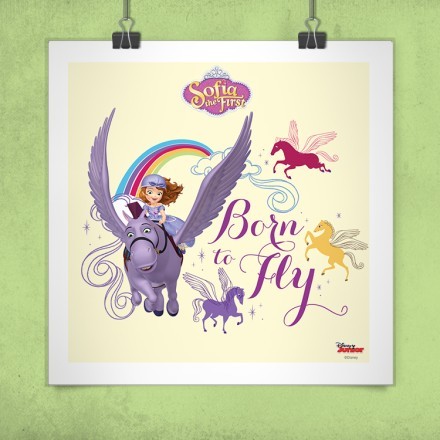 Born to Fly, Sofia the First! Πόστερ