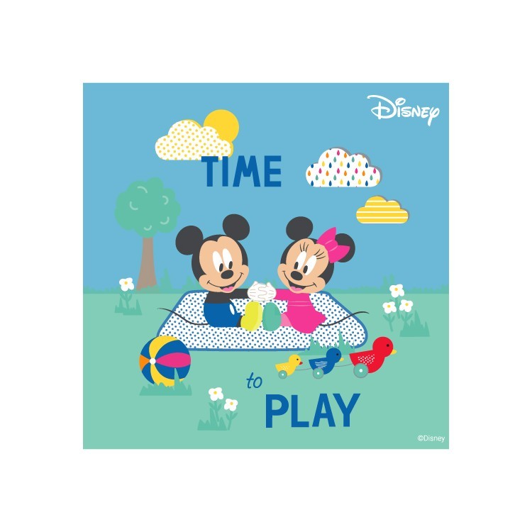 Πόστερ Είναι ώρα να παίξεις μαζί με τον Mickey και τη Minnie
