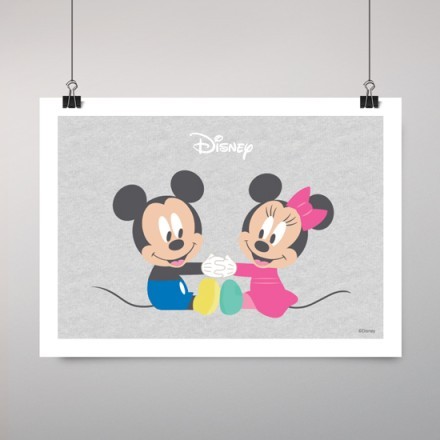 Ο Mickey & Minnie Mouse μαζί