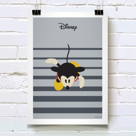 O Mickey περπατά! Πόστερ