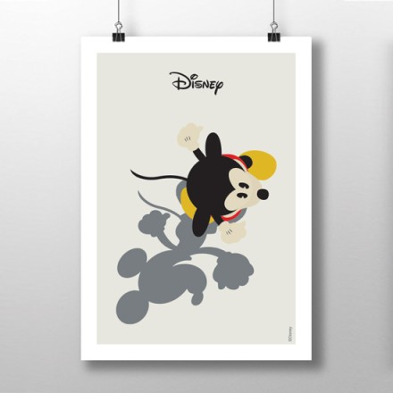 Η σκιά του Mickey Mouse Πόστερ