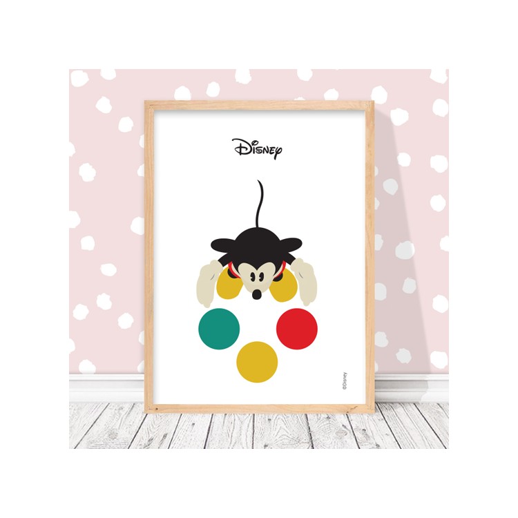 Πόστερ Ο Mickey παίζει με πολύχρωμα μπαλάκια!