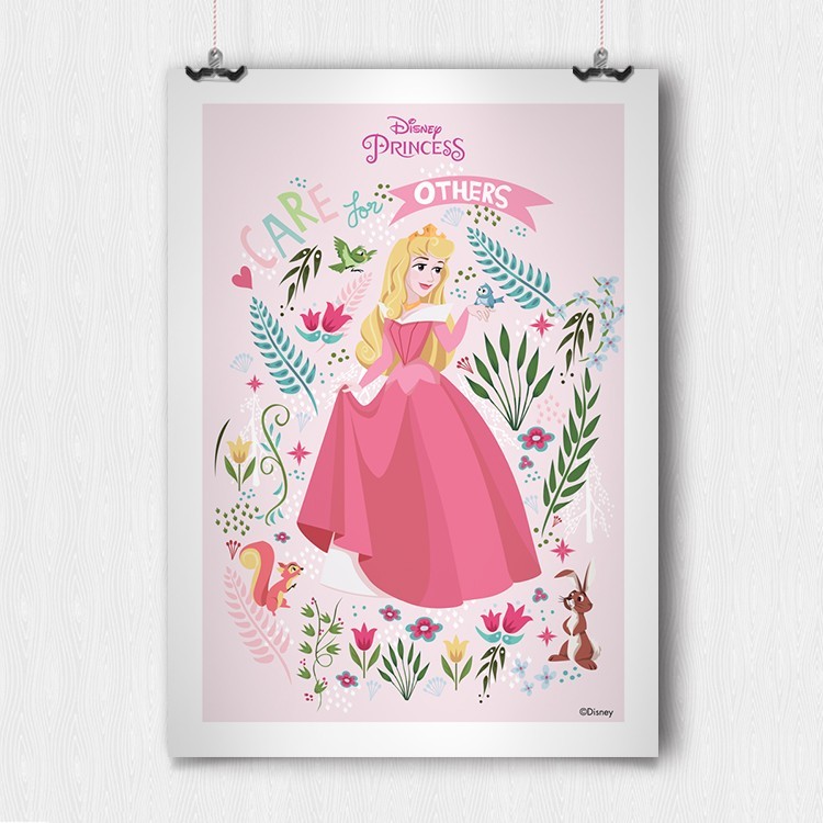 Πόστερ Care for others, Princess Aurora