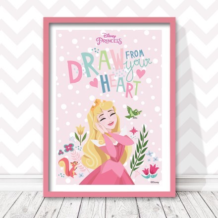 Draw from your heart, Princess Aurora!