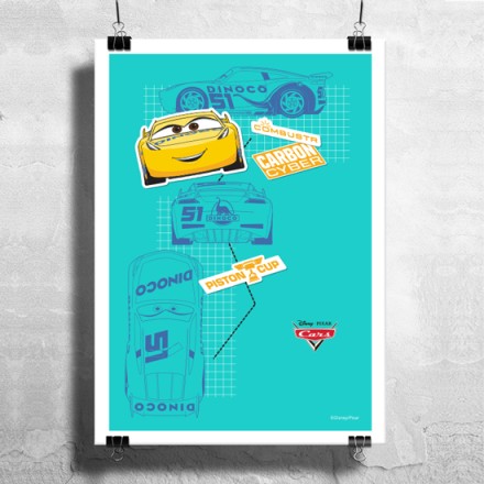 Cruz Ramirez, Cars! Πόστερ