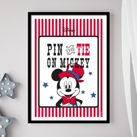 Pin the tie on Mickey 