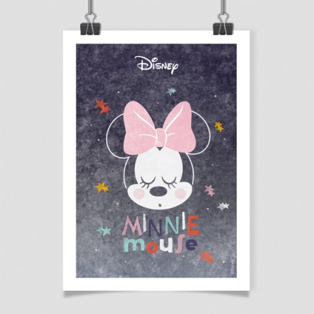 Η Minnie Mouse κοιμάται γλυκά Πόστερ