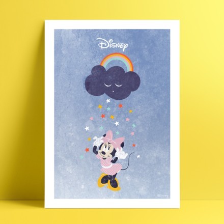 Minnie Mouse με ουράνιο τόξο!