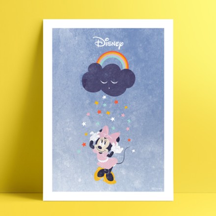 Minnie Mouse με ουράνιο τόξο! Πόστερ