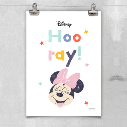 Hooray Minnie Mouse Πόστερ