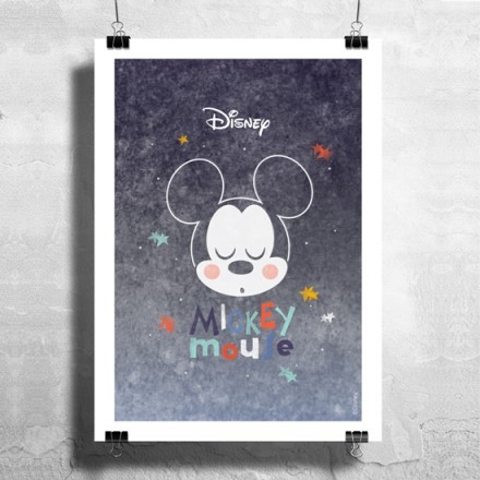 Mickey Mouse κοιμάται Πόστερ