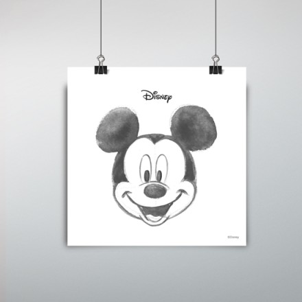Χαμογελαστός Mickey Mouse!! Πόστερ