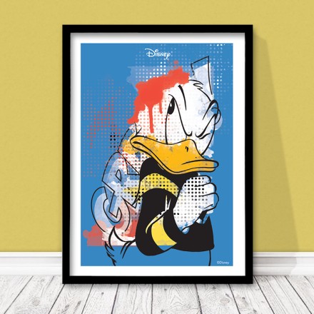 Donald Duck με μπογιές στο κεφάλι του!