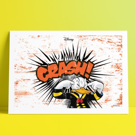 Crash, Donald Duck! Πόστερ