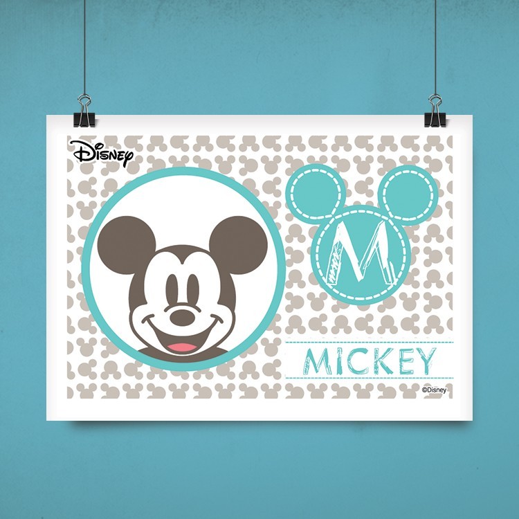 Πόστερ Mickey Mouse..!!!