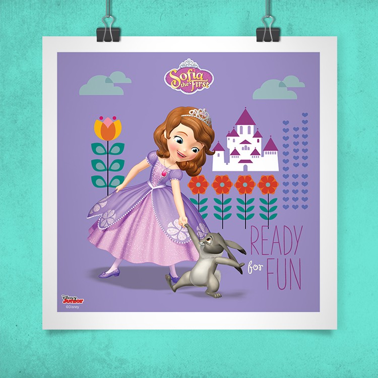 Πόστερ Ready for fun, Sofia the First!