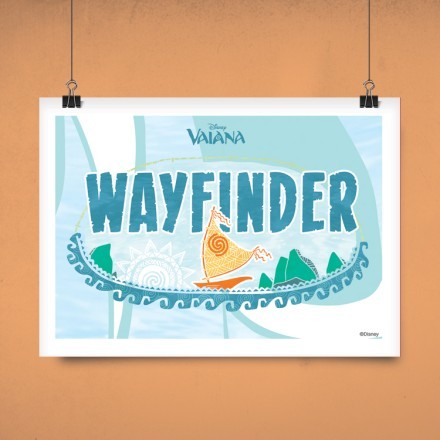 Wayfinder, Vaiana Πόστερ