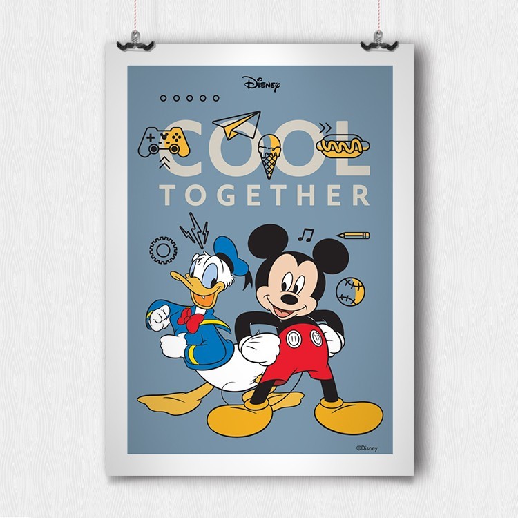 Πόστερ Cool Together, Mickey Mouse!