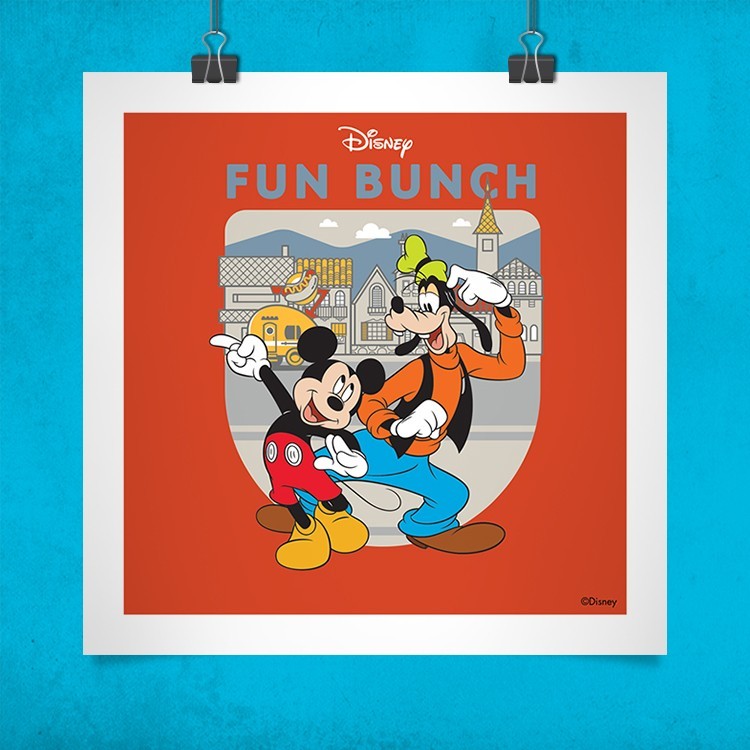 Πόστερ Fun Bunch, Mickey Mouse!!