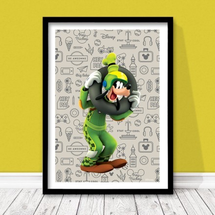 Goofy the  motorcyclist!!