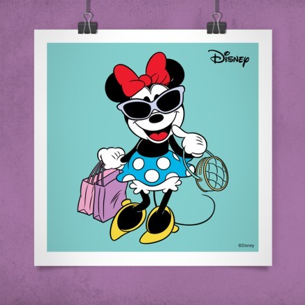 Vintage Lady Minnie Mouse! Πόστερ