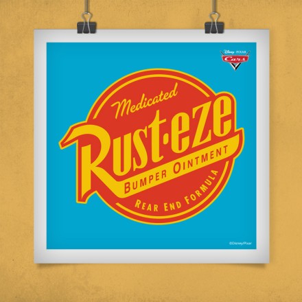 Rust-eze, Cars! Πόστερ