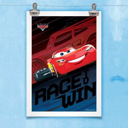 Race to win, Mcqueen Πόστερ