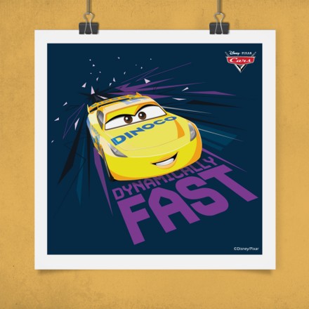Dynamically Fast, Cars Πόστερ