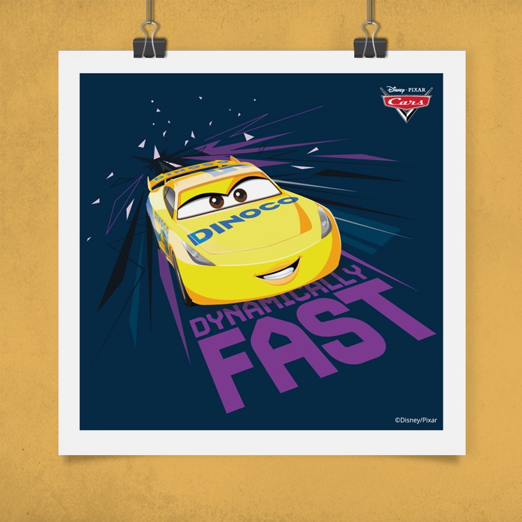 Πόστερ Dynamically Fast, Cars