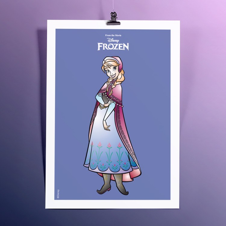 Πόστερ Η Άννα, Frozen