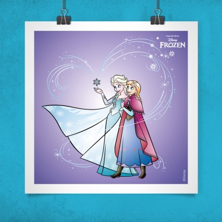 Η Έλσα και η Άννα, Frozen!! Πόστερ